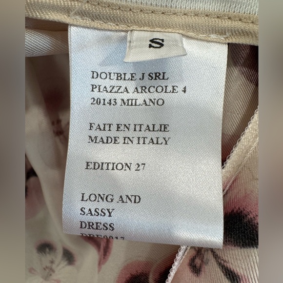 La Doublej Long And Sassy Midi Dress
Micro Pansy in Silk Twill - Picture 12 of 15